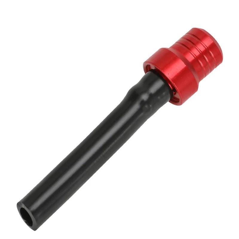 Motorcycle Gas Fuel Cap Single Way Valves Vent Breather Hoses Tubes For Motocross ATV Quad Dirt Pit Bike Fuel Tank Breather Pipe