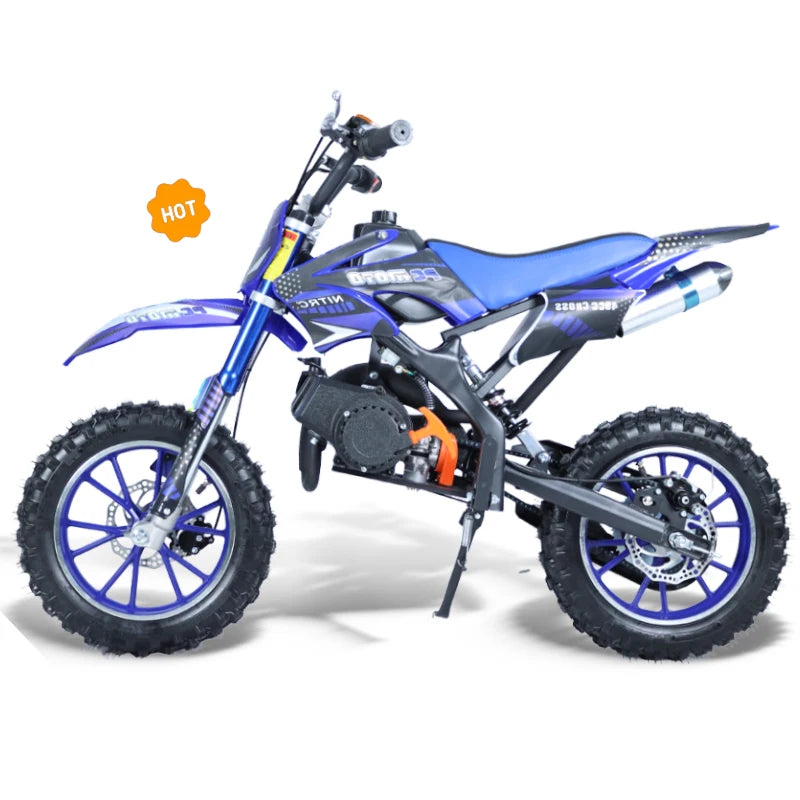 Air-cooled 2 Stroke Mini Dirt Bikes 49cc