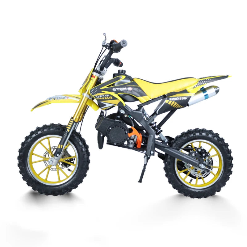 Air-cooled 2 Stroke Mini Dirt Bikes 49cc