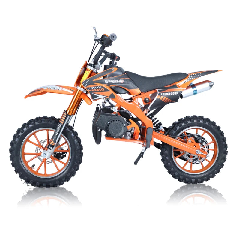 Air-cooled 2 Stroke Mini Dirt Bikes 49cc
