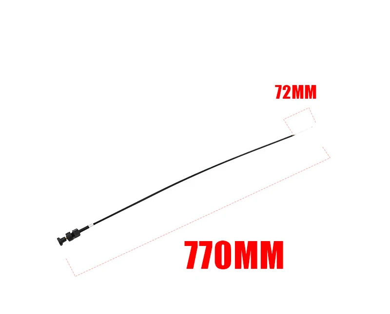 LINGQI Replacement Starter Choke Cable Fit for  PW50 PY50 Pit Pro Dirt Bike Y-Zinger Peewee 50 Mini Dirt Bike