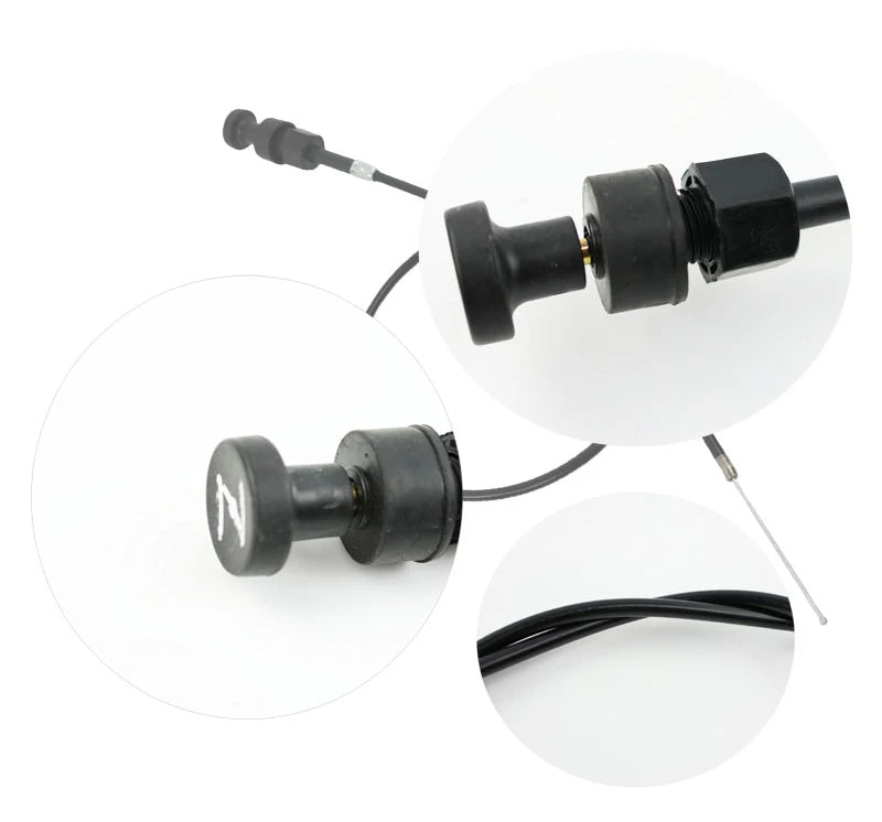 LINGQI Replacement Starter Choke Cable Fit for  PW50 PY50 Pit Pro Dirt Bike Y-Zinger Peewee 50 Mini Dirt Bike