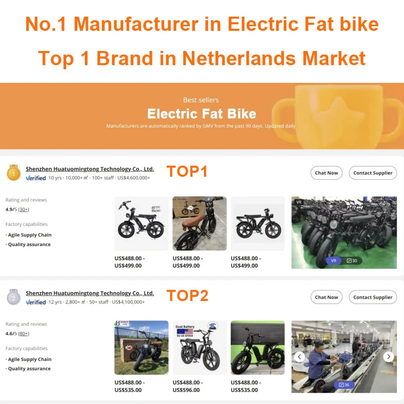 2025 Newest Style 24 Inch Fat Tire Off- Road Electric Mountain Bikes GT2000 Electric Cycle Bicycles for Adults