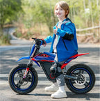 Kids Electric Off-Road Motorcycle - Age 3-8 Two-Wheel Electric Bike, Professional Youth Dirt Bike
