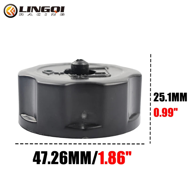 Universal Off Road Vehicle Fuel Gas Tank Cap Lid Replacement Plastic Covers for 49cc 70cc 90CC 110cc ATV Dirt Bike Accessories