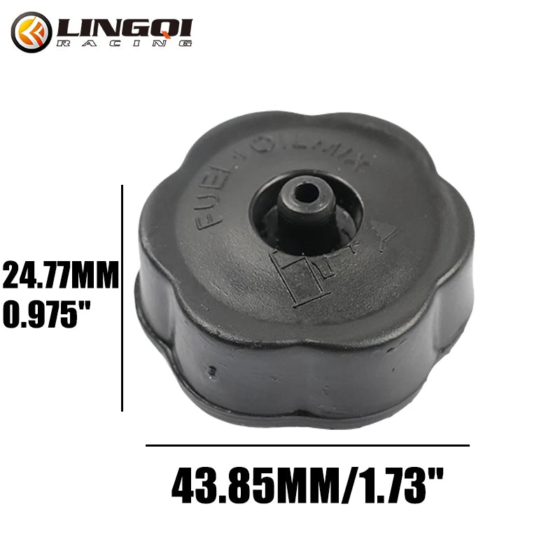 Universal Off Road Vehicle Fuel Gas Tank Cap Lid Replacement Plastic Covers for 49cc 70cc 90CC 110cc ATV Dirt Bike Accessories
