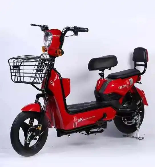 Electric Two-wheeler E Bike E Bicycle 500W Electric Bike Electric Bicycle with 48V/60V Lead- Acid Battery for Adults