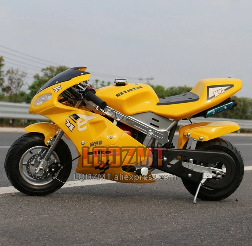 49CC 50CC 4-Stroke Gasoline MINI Motorcycle Street Sports Racing Small Dirt Bikes Adult Children Boy Girl Child Men Women MOTO
