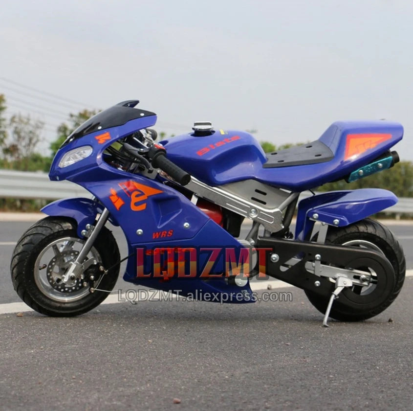 49CC 50CC 4-Stroke Gasoline MINI Motorcycle Street Sports Racing Small Dirt Bikes Adult Children Boy Girl Child Men Women MOTO