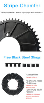 RIRO 110 BCD Chainring 9/10/11/12S Road Bike Chainring Aluminum Alloy Road Bicycle Chainwheel for SHIMANO R7000 R8000 R9100