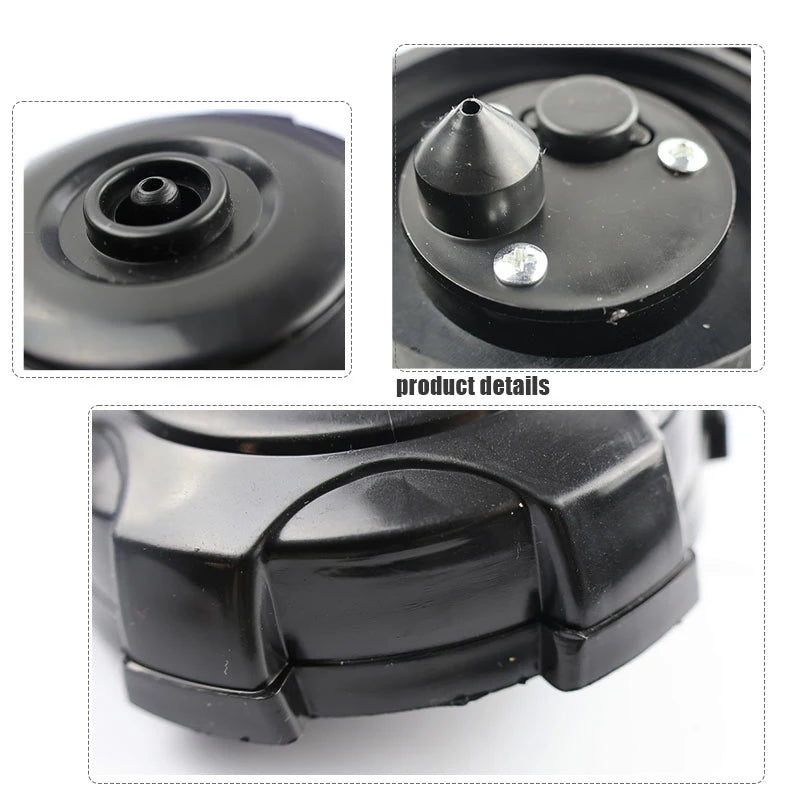 Universal Off Road Vehicle Fuel Gas Tank Cap Lid Replacement Plastic Covers for 49cc 70cc 90CC 110cc ATV Dirt Bike Accessories