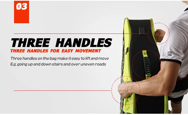 NOOYAH Bike Bag Bicycle Travel Bag Transport Case with Wheel Bag Rear Derailleur Pad Frame Fork Protective Tool Bike Accessories