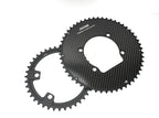 Riro Carbon 110Bcd Chainring Carbon Road Bike Chainring 50-34T 52-36T 53-39T 54-40T for R7100 R8100 R9200 110 Bcd Crown Aluminum