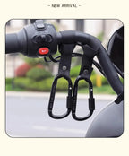2Pcs/Set Electric Bike Hook,Front Universal Bicycle,Motorcycle Hook,Helmet Buckle,Special Electric Bike Storage