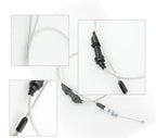 LINGQI Universal Throttle Cable Line for 49cc 50cc 70cc 90cc 110cc 125cc ATV Quad 4 Wheeler Mini Pit Dirt Bike
