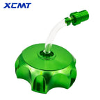 Motorcycle 50mm CNC Aluminum Racing Gas Fuel Tank Cap With Vent Cap For Yamaha Kawasaki Honda KTM Suzuki ATV Dirt bike Universal