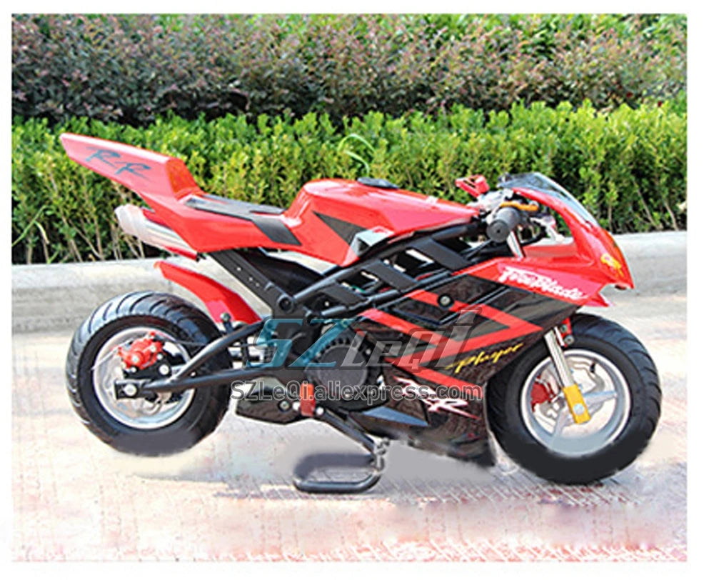 49CC 50CC 2Stroke Mini Motorcycle Small Buggy Gasoline Scooter ATV off-road Superbike Adult Vehicle Mountain Child Gas Moto Bike