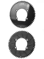 Riro Carbon 110Bcd Chainring Carbon Road Bike Chainring 50-34T 52-36T 53-39T 54-40T for R7100 R8100 R9200 110 Bcd Crown Aluminum