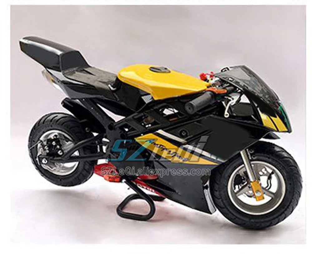 49CC 50CC 2Stroke Mini Motorcycle Small Buggy Gasoline Scooter ATV off-road Superbike Adult Vehicle Mountain Child Gas Moto Bike