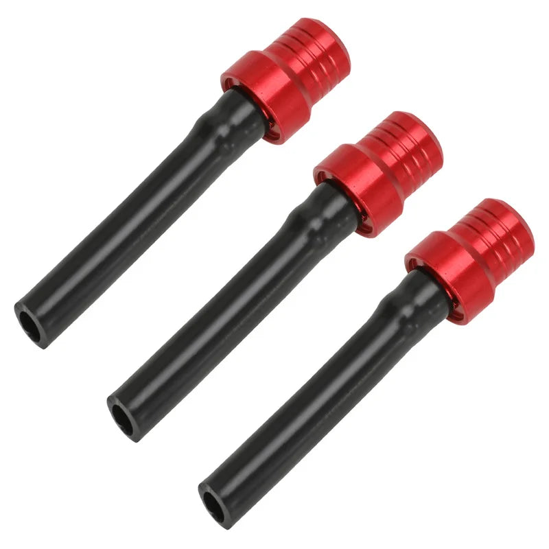 Motorcycle Gas Fuel Cap Single Way Valves Vent Breather Hoses Tubes For Motocross ATV Quad Dirt Pit Bike Fuel Tank Breather Pipe