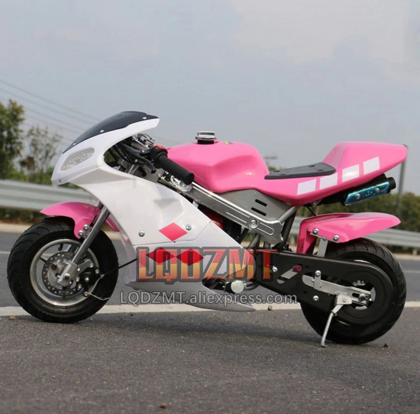 49CC 50CC 4-Stroke Gasoline MINI Motorcycle Street Sports Racing Small Dirt Bikes Adult Children Boy Girl Child Men Women MOTO