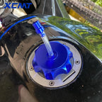 Motorcycle 50mm CNC Aluminum Racing Gas Fuel Tank Cap With Vent Cap For Yamaha Kawasaki Honda KTM Suzuki ATV Dirt bike Universal