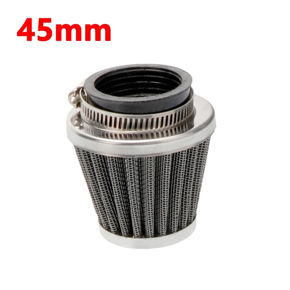 Universal 45mm 50mm 54mm 58mm Mushroom Head Motorcycle Carburetor Air Filter Cleaner Intake For ATV UTV Quad Dirt Pit Bike