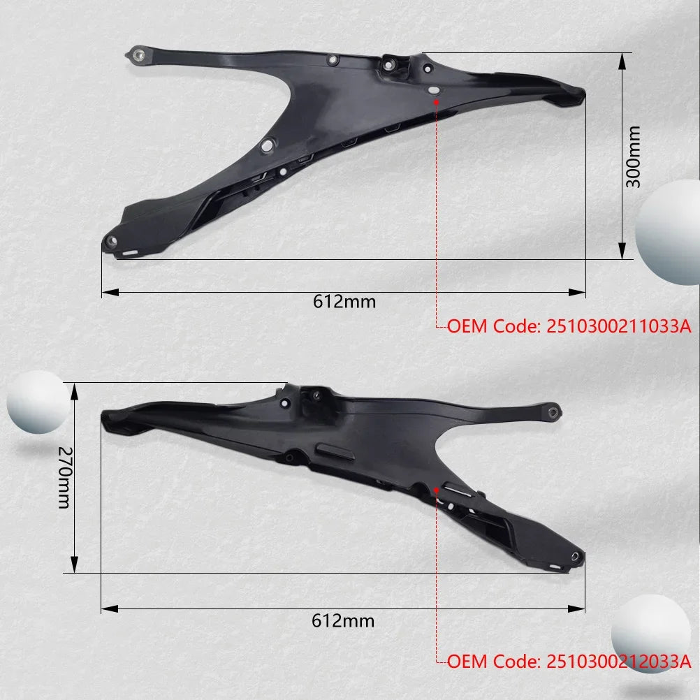 OTOM 19-22 Strengthen Motorcycle Subframe Left Right Rear Frame for HUSQVARNA FC FE FS FX TC TE TX 250 350 450 501 Dirt Bike