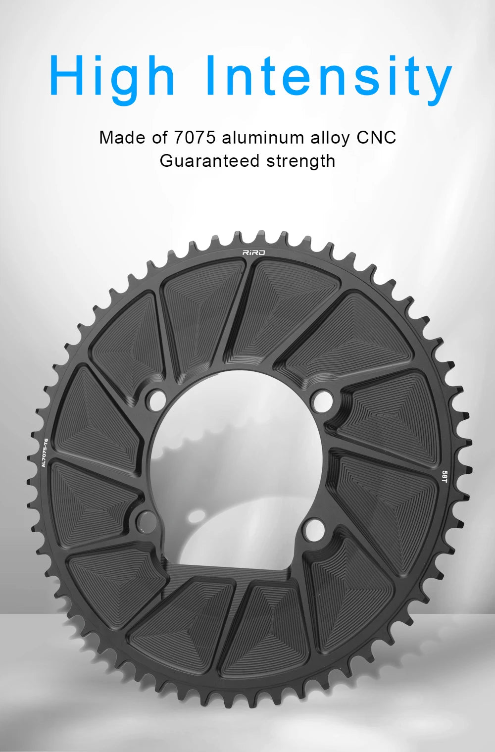 RIRO 110 BCD Chainring 9/10/11/12S Road Bike Chainring Aluminum Alloy Road Bicycle Chainwheel for SHIMANO R7000 R8000 R9100