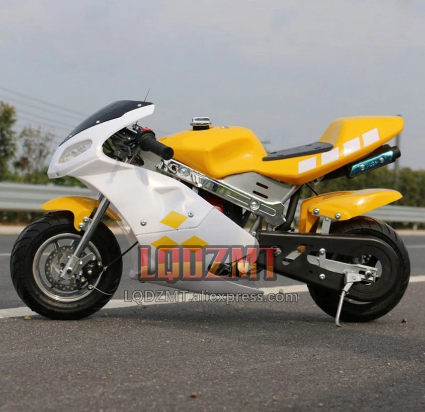 49CC 50CC 4-Stroke Gasoline MINI Motorcycle Street Sports Racing Small Dirt Bikes Adult Children Boy Girl Child Men Women MOTO