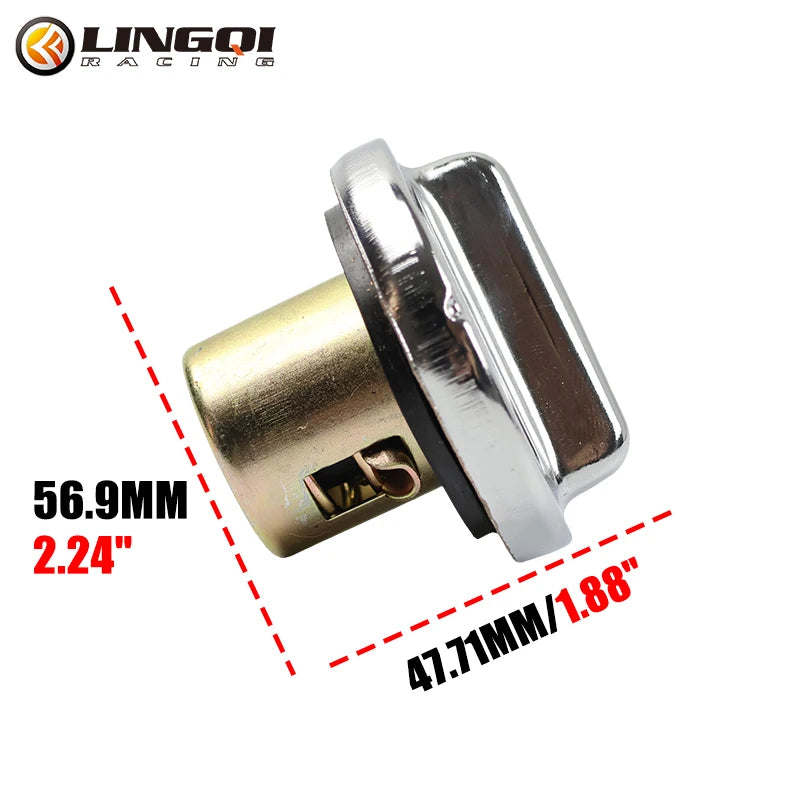 Universal Off Road Vehicle Fuel Gas Tank Cap Lid Replacement Plastic Covers for 49cc 70cc 90CC 110cc ATV Dirt Bike Accessories