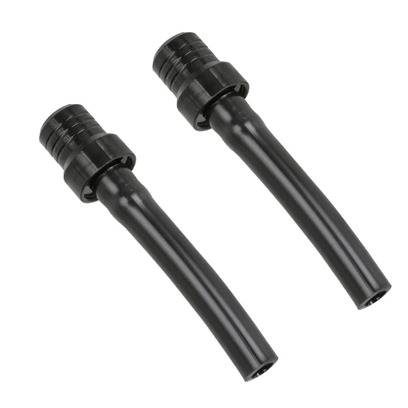 Motorcycle Gas Fuel Cap Single Way Valves Vent Breather Hoses Tubes For Motocross ATV Quad Dirt Pit Bike Fuel Tank Breather Pipe
