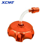 Motorcycle 50mm CNC Aluminum Racing Gas Fuel Tank Cap With Vent Cap For Yamaha Kawasaki Honda KTM Suzuki ATV Dirt bike Universal