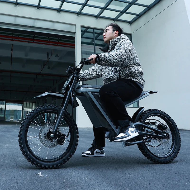 Spot Goods Off Road Powerful Motorbikes Brushless 60V 2500W Adult All Terrain Electric Dirt Bike