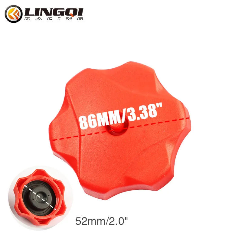 Universal Off Road Vehicle Fuel Gas Tank Cap Lid Replacement Plastic Covers for 49cc 70cc 90CC 110cc ATV Dirt Bike Accessories