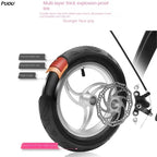 PUOU Children's Bicycle With Magnesium Alloy Monoblock Wheels For Girls And Boys Baby's First Bike Hot New