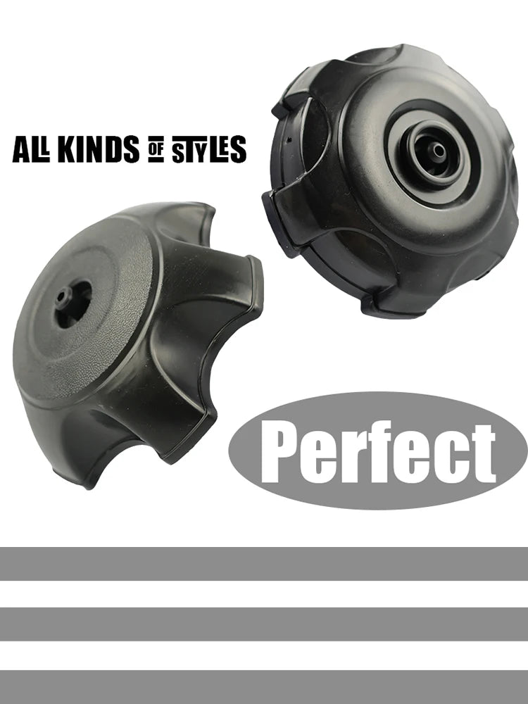 Universal Off Road Vehicle Fuel Gas Tank Cap Lid Replacement Plastic Covers for 49cc 70cc 90CC 110cc ATV Dirt Bike Accessories
