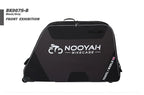 NOOYAH Bike Bag Bicycle Travel Bag Transport Case with Wheel Bag Rear Derailleur Pad Frame Fork Protective Tool Bike Accessories