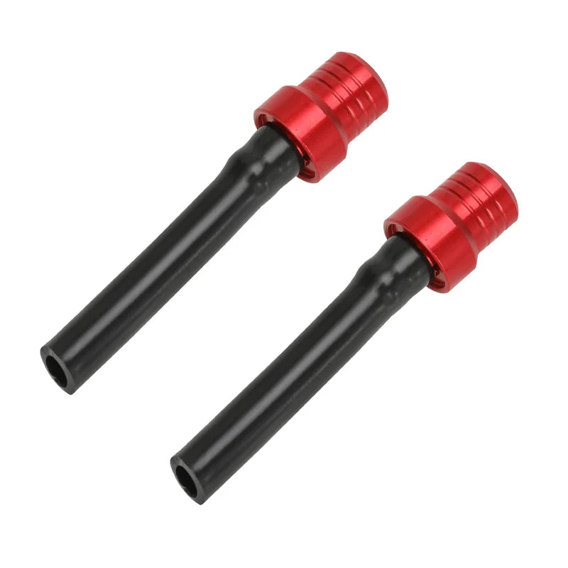Motorcycle Gas Fuel Cap Single Way Valves Vent Breather Hoses Tubes For Motocross ATV Quad Dirt Pit Bike Fuel Tank Breather Pipe