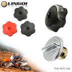 Universal Off Road Vehicle Fuel Gas Tank Cap Lid Replacement Plastic Covers for 49cc 70cc 90CC 110cc ATV Dirt Bike Accessories