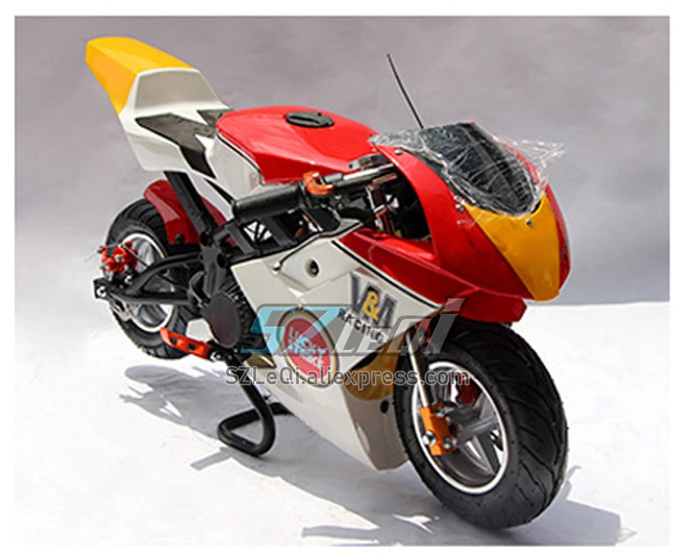 49CC 50CC 2Stroke Mini Motorcycle Small Buggy Gasoline Scooter ATV off-road Superbike Adult Vehicle Mountain Child Gas Moto Bike