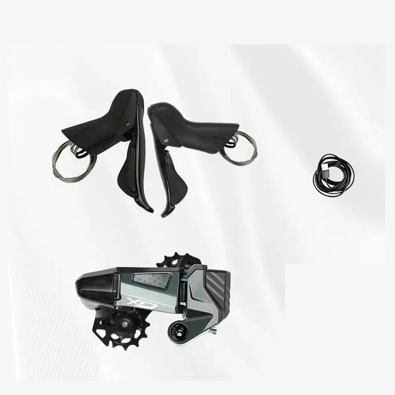 Wheeltop New GeX Gravel Bike Wireless Electronic Shifte Groupset r Single Chainring 7-13 Speed High-Tension Rear Derailleur