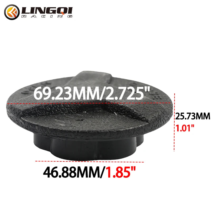 Universal Off Road Vehicle Fuel Gas Tank Cap Lid Replacement Plastic Covers for 49cc 70cc 90CC 110cc ATV Dirt Bike Accessories
