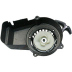 Lyr For  Moto Quad ATV Black Alloy Pull Start Recoil Starter with Screws  2 Stroke 47cc 49cc Pocket Coolster SX50 Mini Dirt Bike