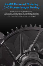 RIRO 110 BCD Chainring 9/10/11/12S Road Bike Chainring Aluminum Alloy Road Bicycle Chainwheel for SHIMANO R7000 R8000 R9100