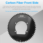 Riro Carbon 110Bcd Chainring Carbon Road Bike Chainring 50-34T 52-36T 53-39T 54-40T for R7100 R8100 R9200 110 Bcd Crown Aluminum