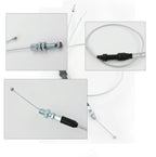 LINGQI Universal Throttle Cable Line for 49cc 50cc 70cc 90cc 110cc 125cc ATV Quad 4 Wheeler Mini Pit Dirt Bike