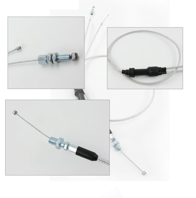 LINGQI Universal Throttle Cable Line for 49cc 50cc 70cc 90cc 110cc 125cc ATV Quad 4 Wheeler Mini Pit Dirt Bike