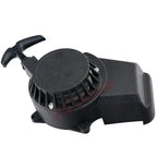 Lyr For  Moto Quad ATV Black Alloy Pull Start Recoil Starter with Screws  2 Stroke 47cc 49cc Pocket Coolster SX50 Mini Dirt Bike