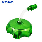 Motorcycle 50mm CNC Aluminum Racing Gas Fuel Tank Cap With Vent Cap For Yamaha Kawasaki Honda KTM Suzuki ATV Dirt bike Universal